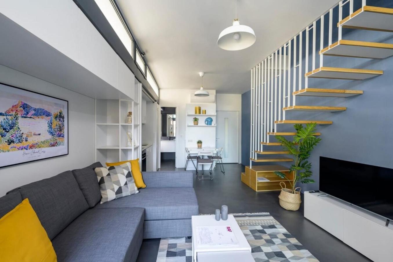 Bright Modern Design New Duplex Loft Patio! #145 Hotel Istanbul Exterior photo